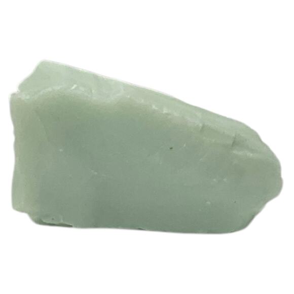 Mint Green Art Glass Cullet Glowing Manganese Slag Glass #5GM36 - Picture 7 of 8